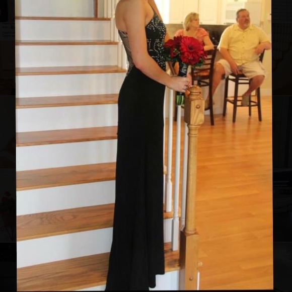 Terry Costa Black prom dress - Picture 3 of 7